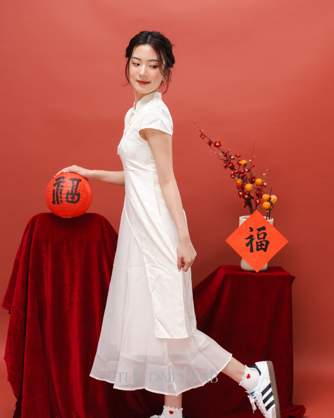Modern Layering Cheongsam Dress