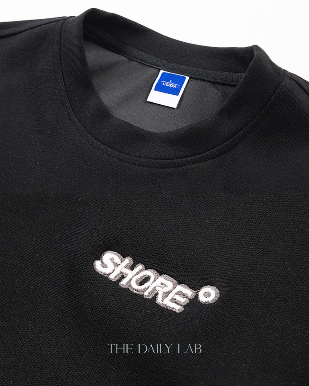 SHORE Long Sleeve Sweater in Black