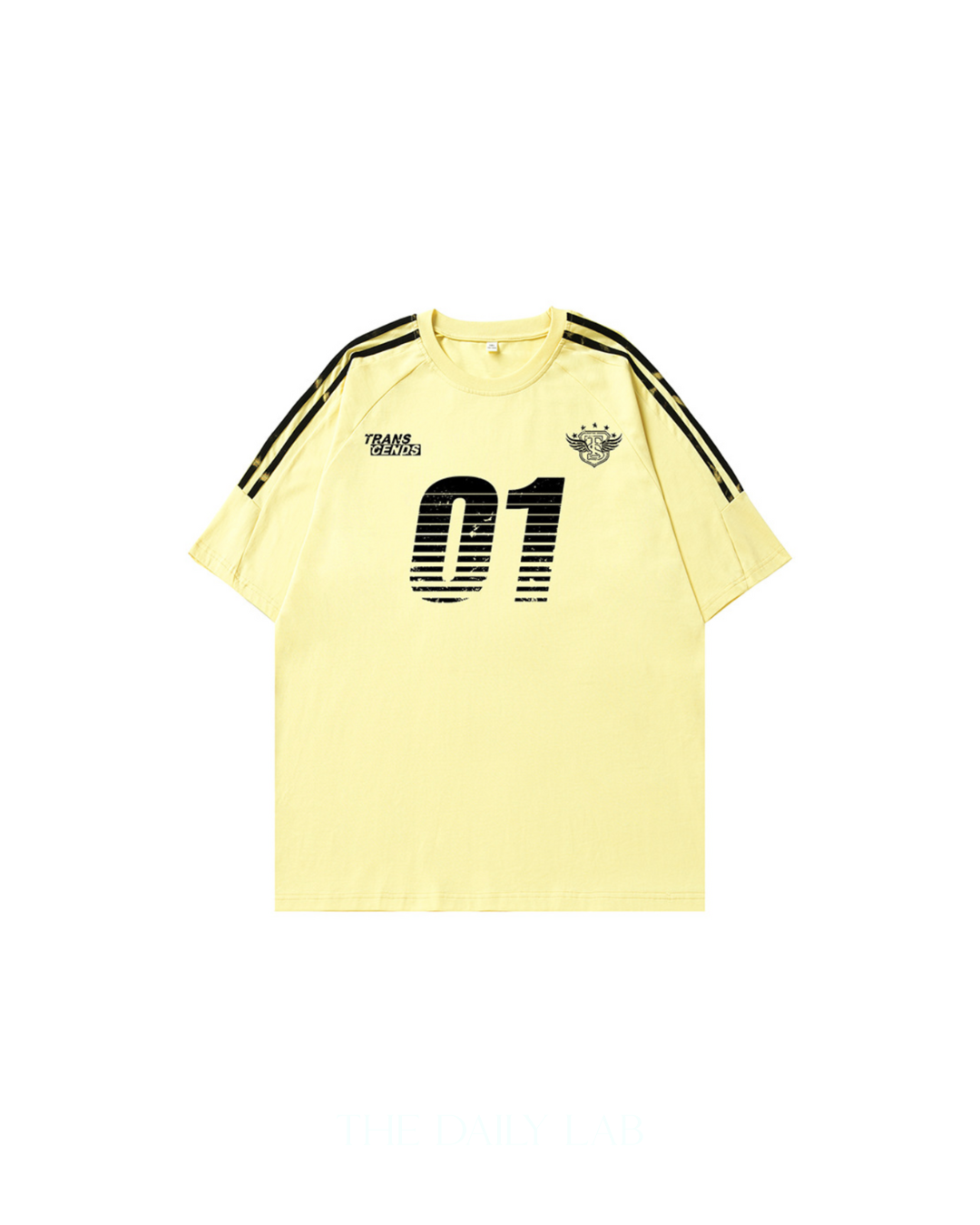 01 Vintage Oversized Tee in Yellow