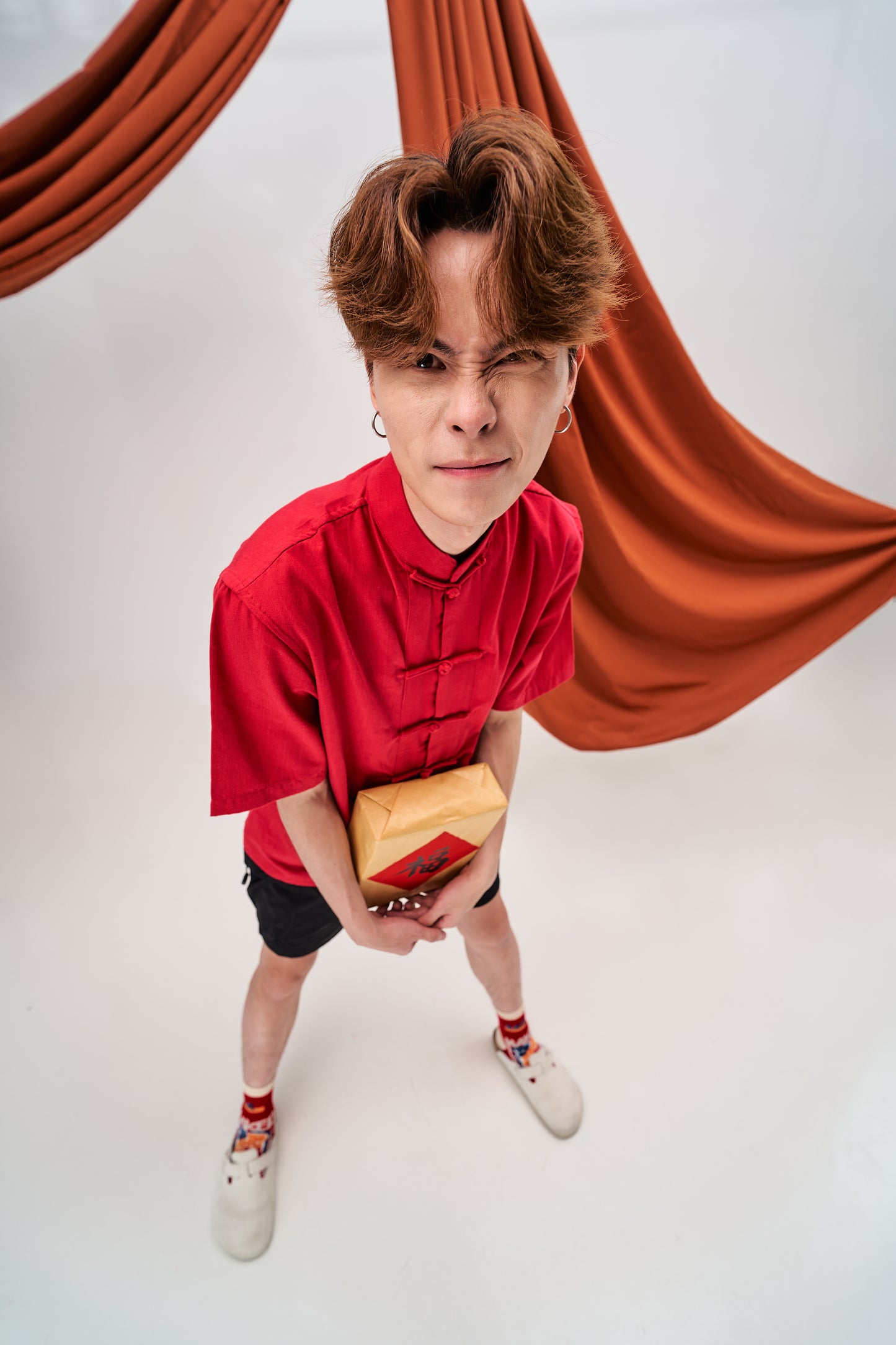 Retro Traditional Button Tang Suit