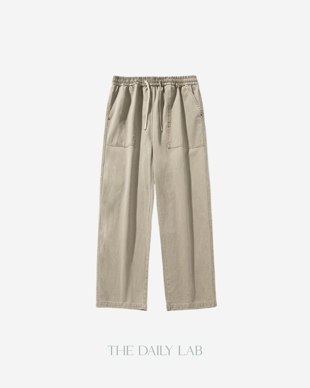 Vintage Workwear Washed Cargo Pants in Khaki