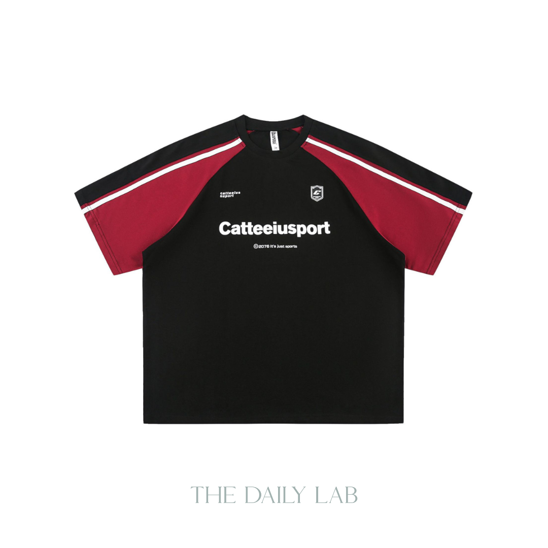Catteiusport Cotton Tee in Black