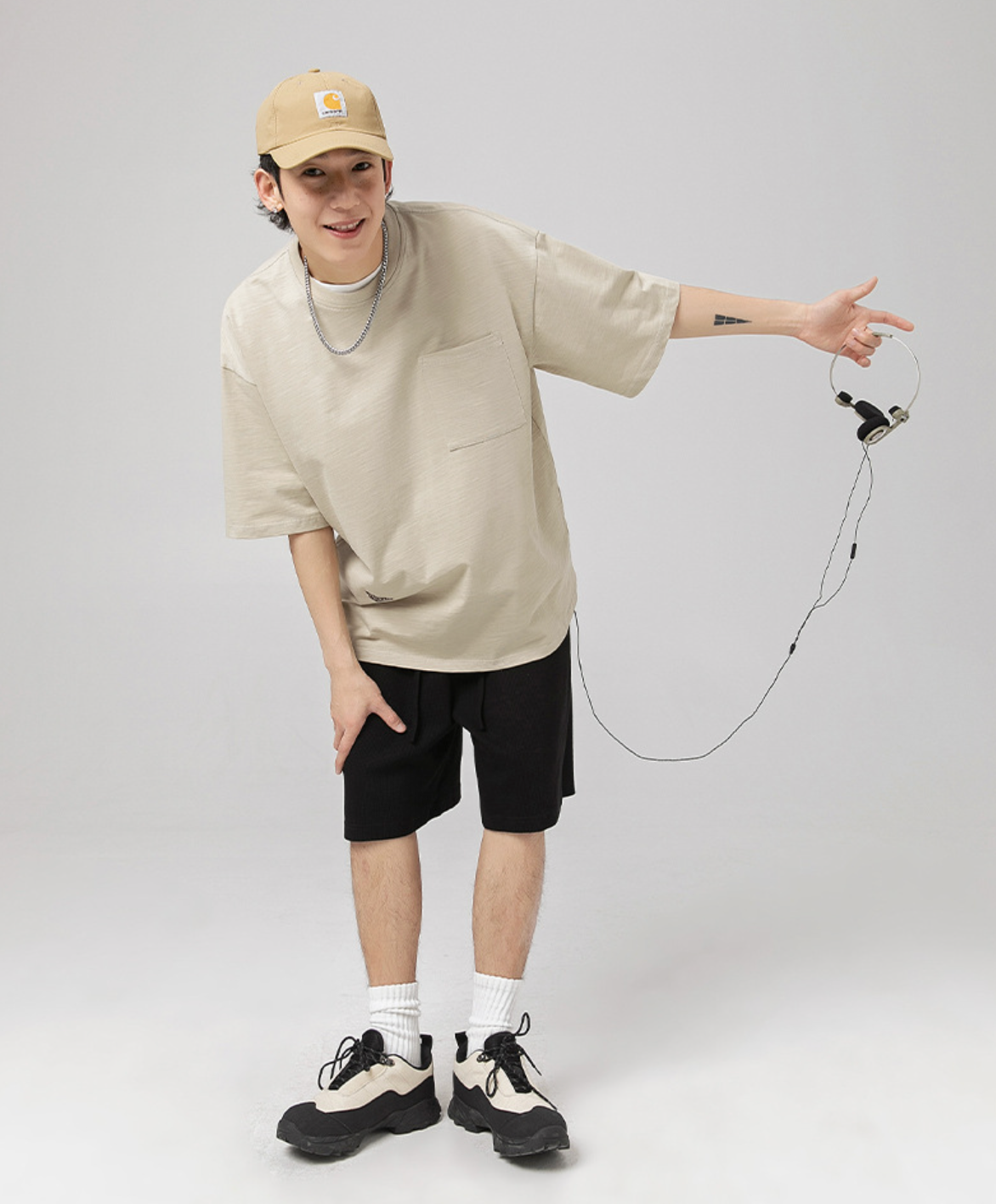 230G Heritage Retro Oversized Tee