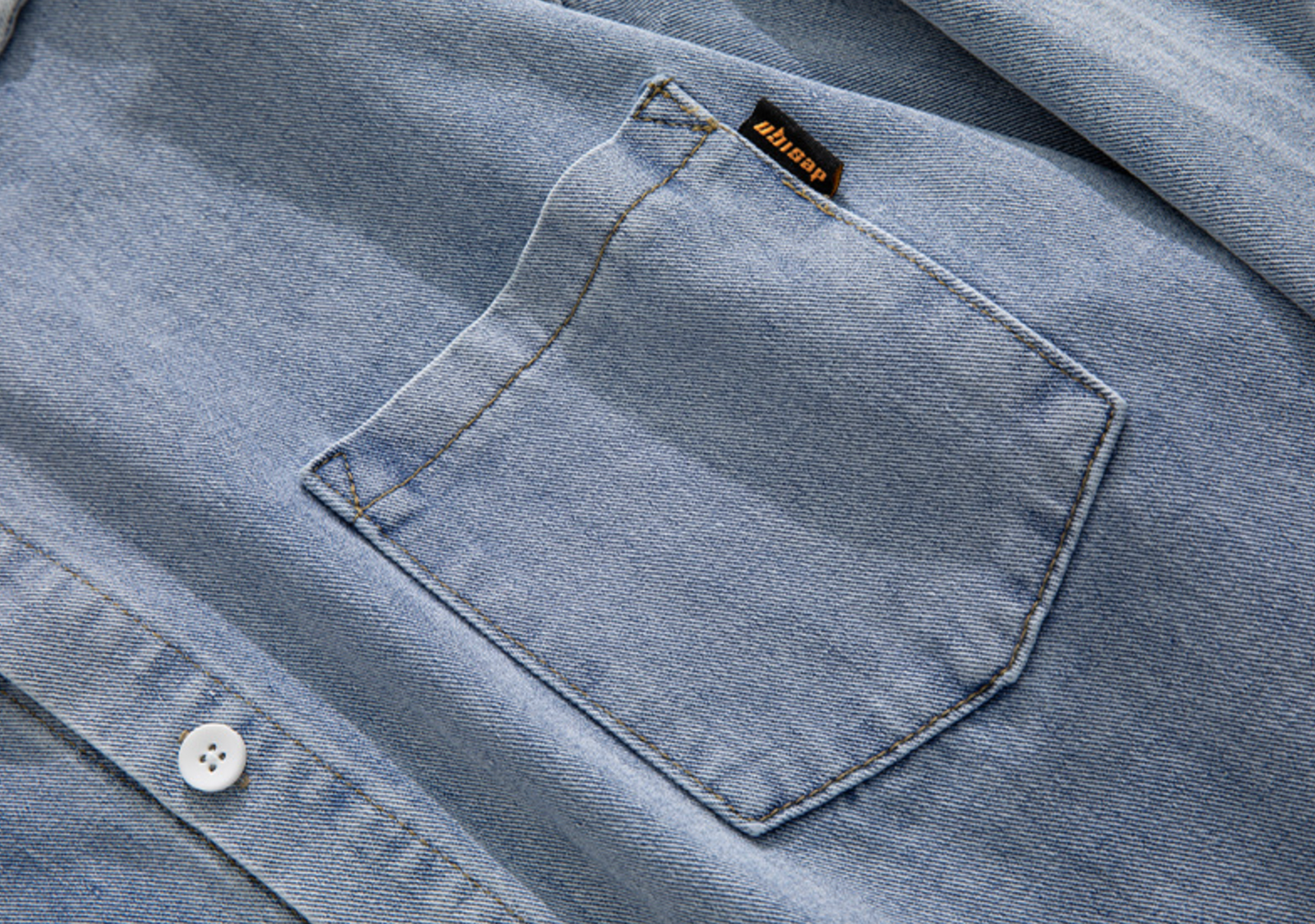 Relaxed Denim Shirt Jacket