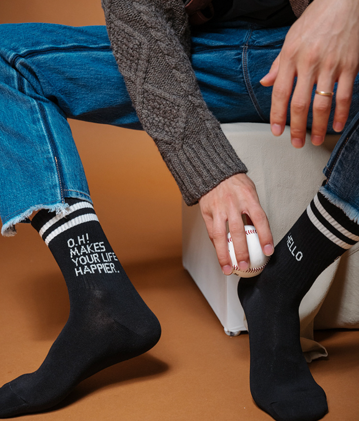 Happier Life Quarter Socks (Pre-Order)