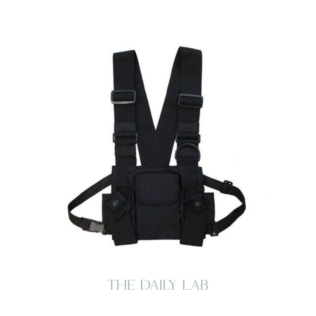 Casual Tactical Bag in Black (Pre-Order)