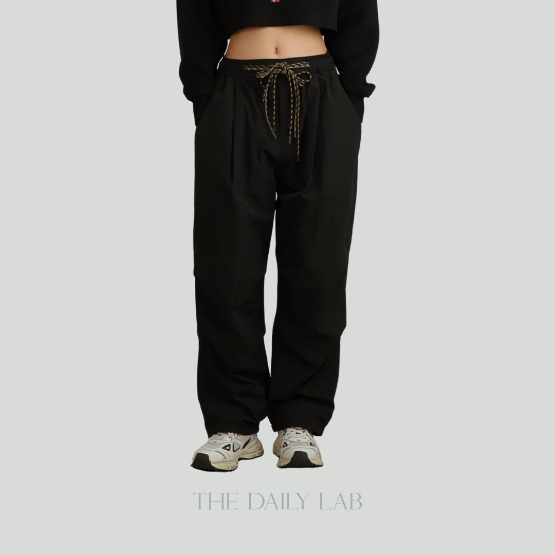 Cargo Drawstring Long Pants