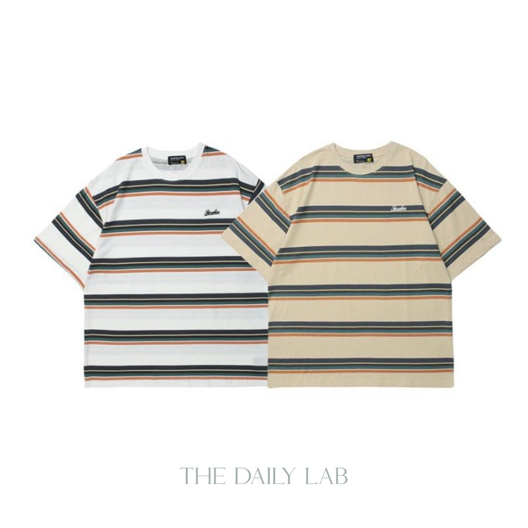 Senseless Striped Oversized Tee (In-Stock)