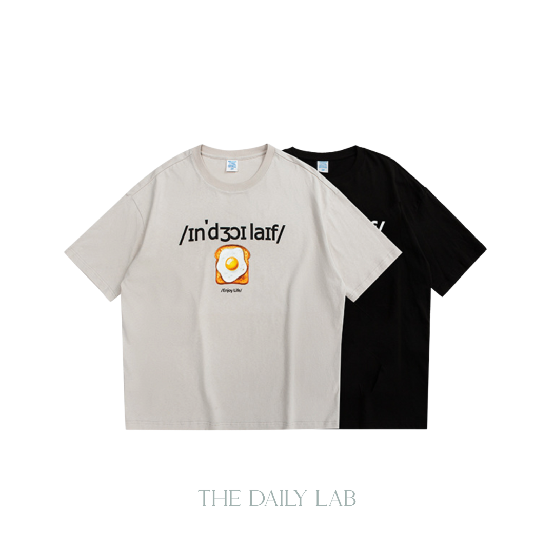 Egg Toast Oversized Tee