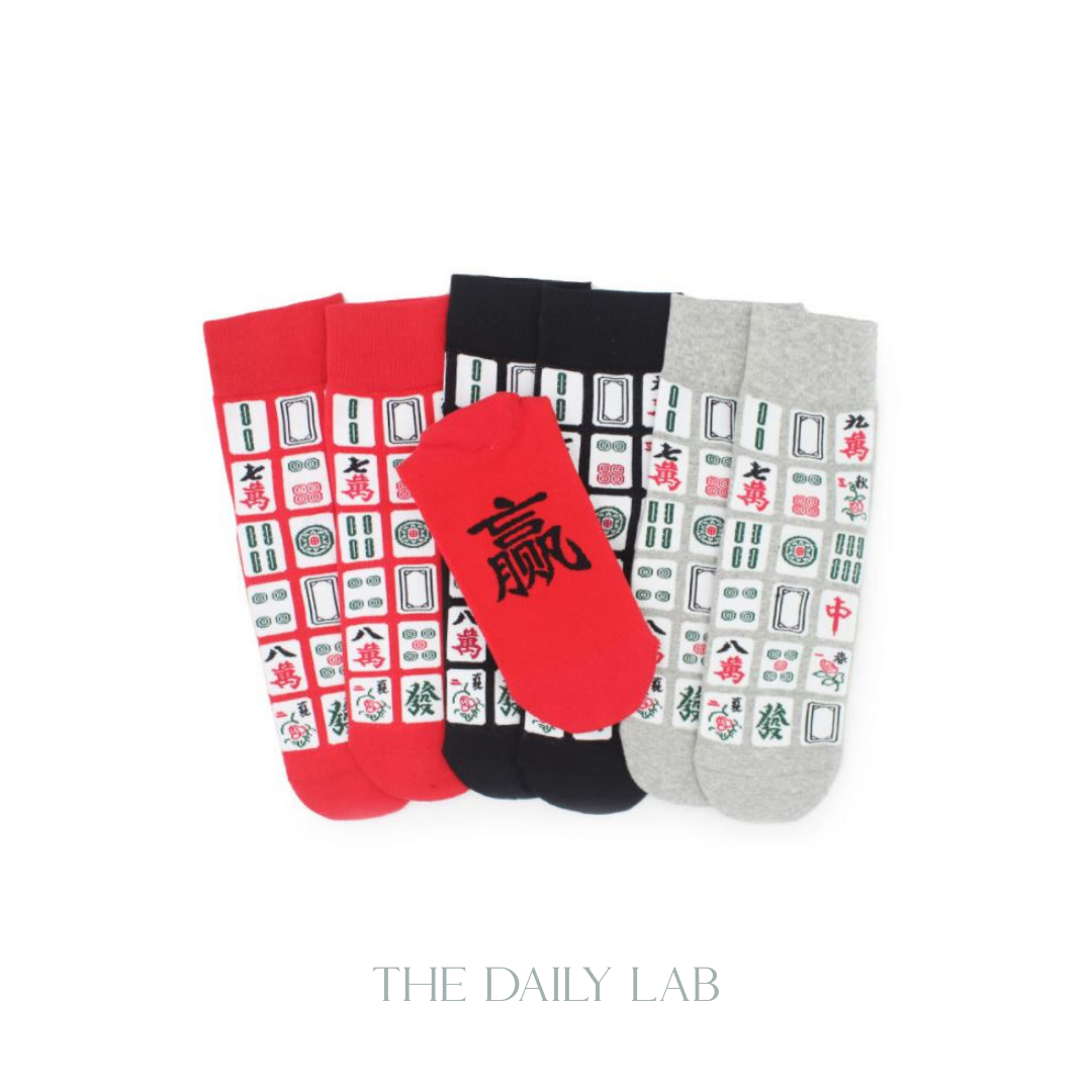 Mahjong Quarter Socks (Pre-Order)