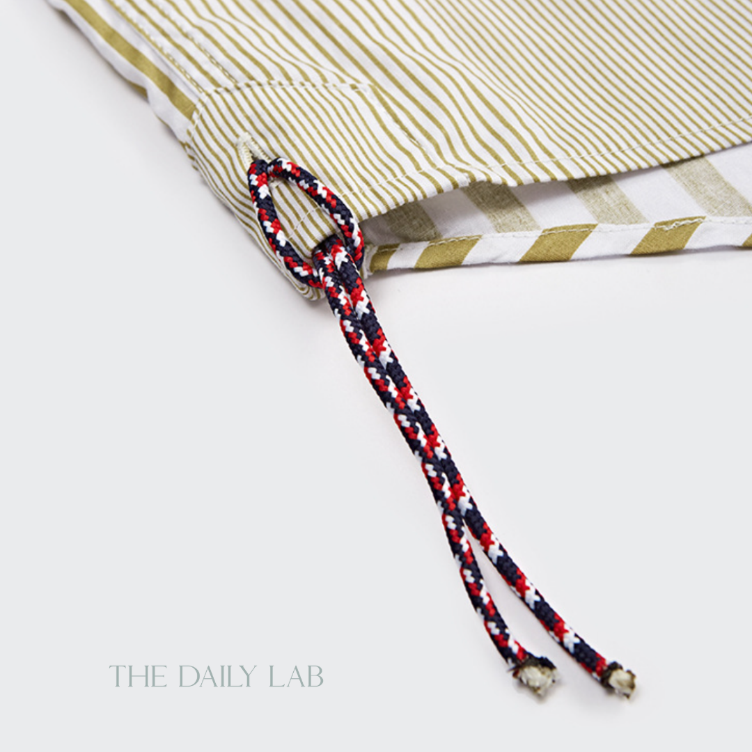 Vertical Striped Vintage Overshirt (In-Stock)