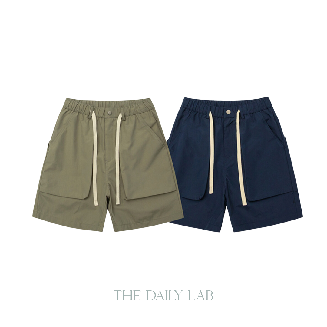 Oversized Pocketed Shorts