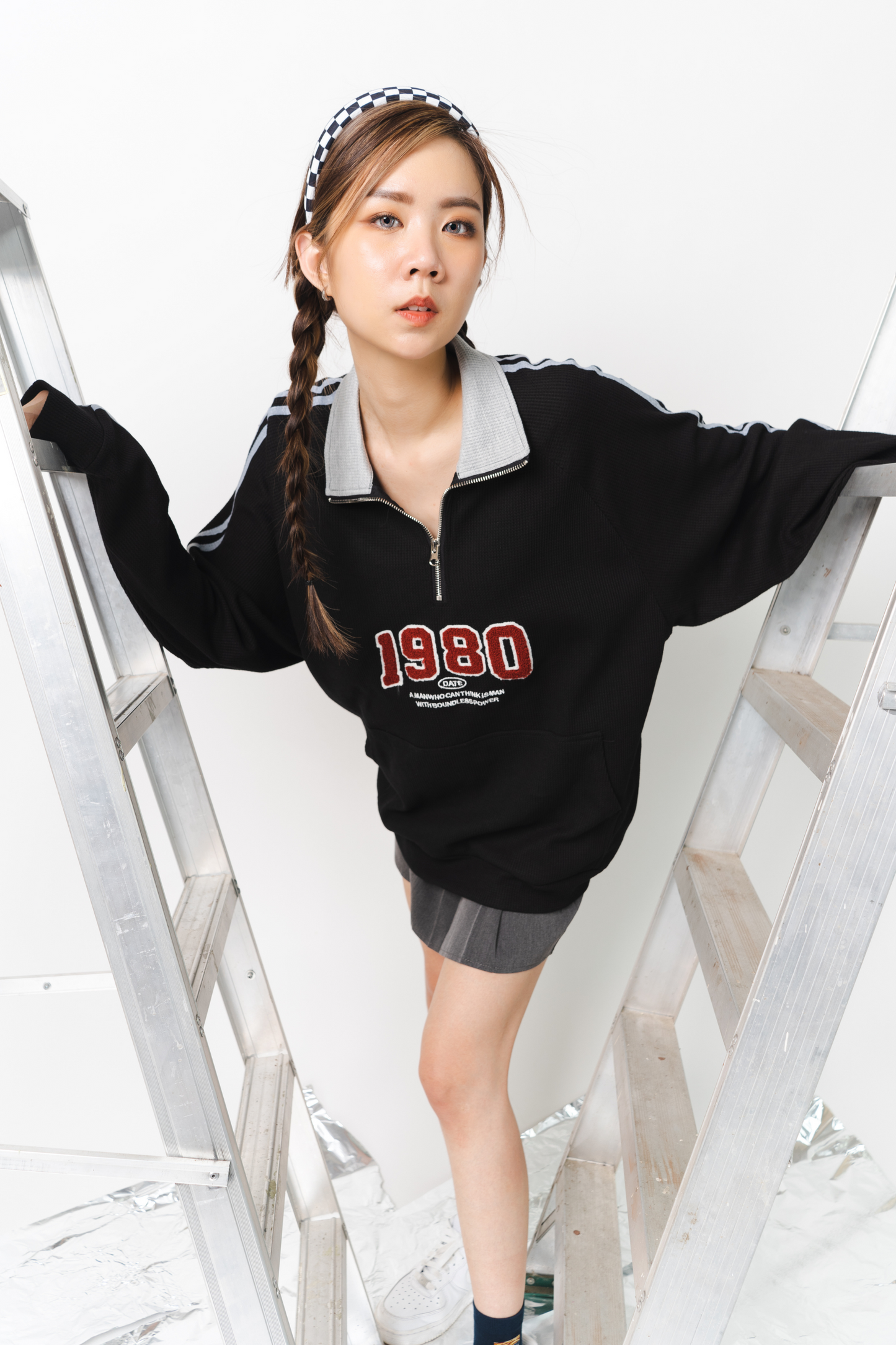 1980 Zip Up Sweater