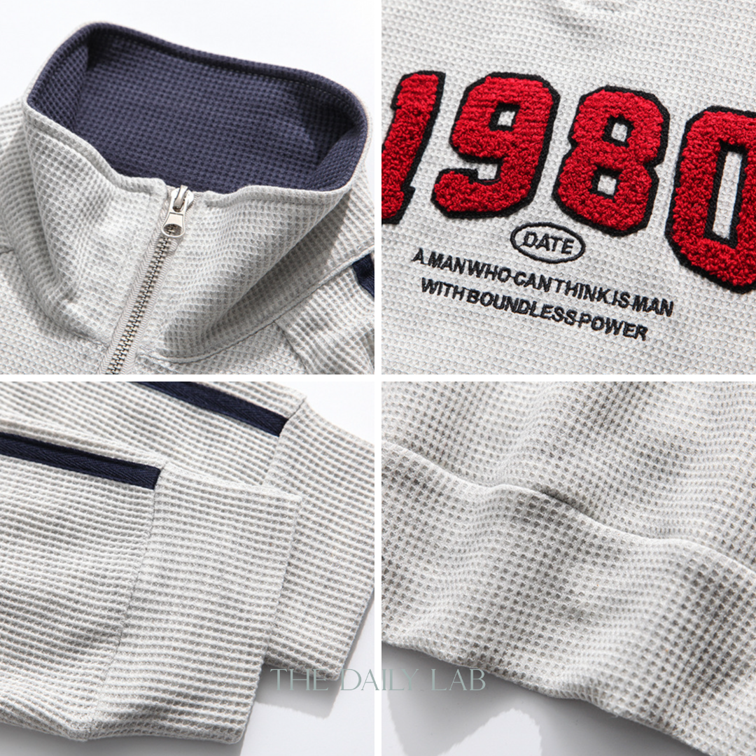 1980 Zip Up Sweater