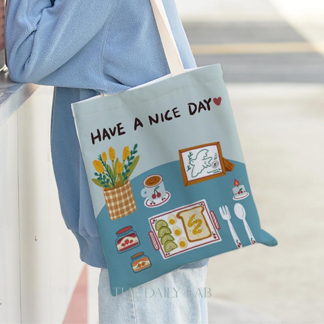 Breakfast Canvas Bag (Pre-Order)