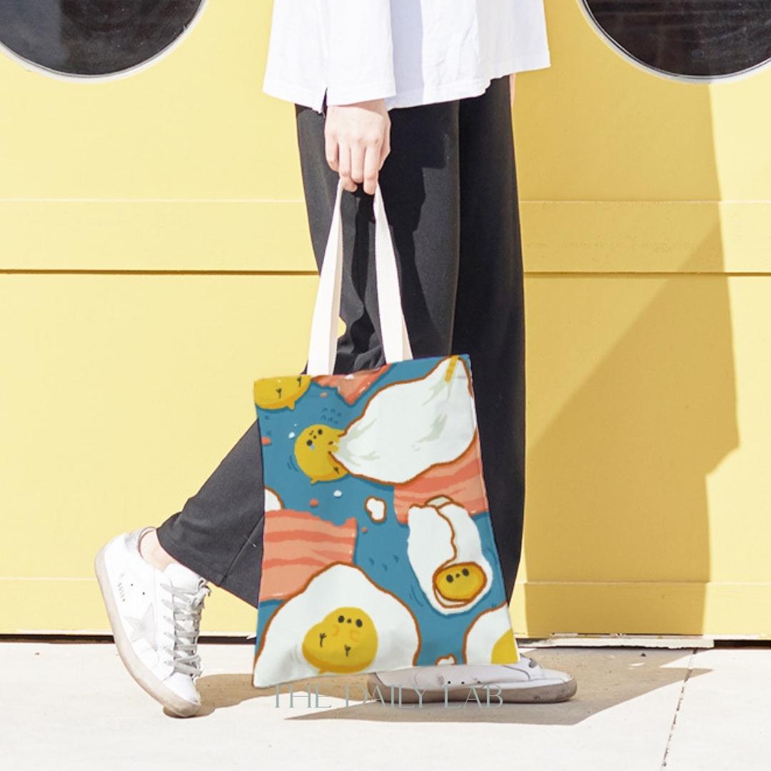 Egg & Bacon Canvas Bag (Pre-Order)