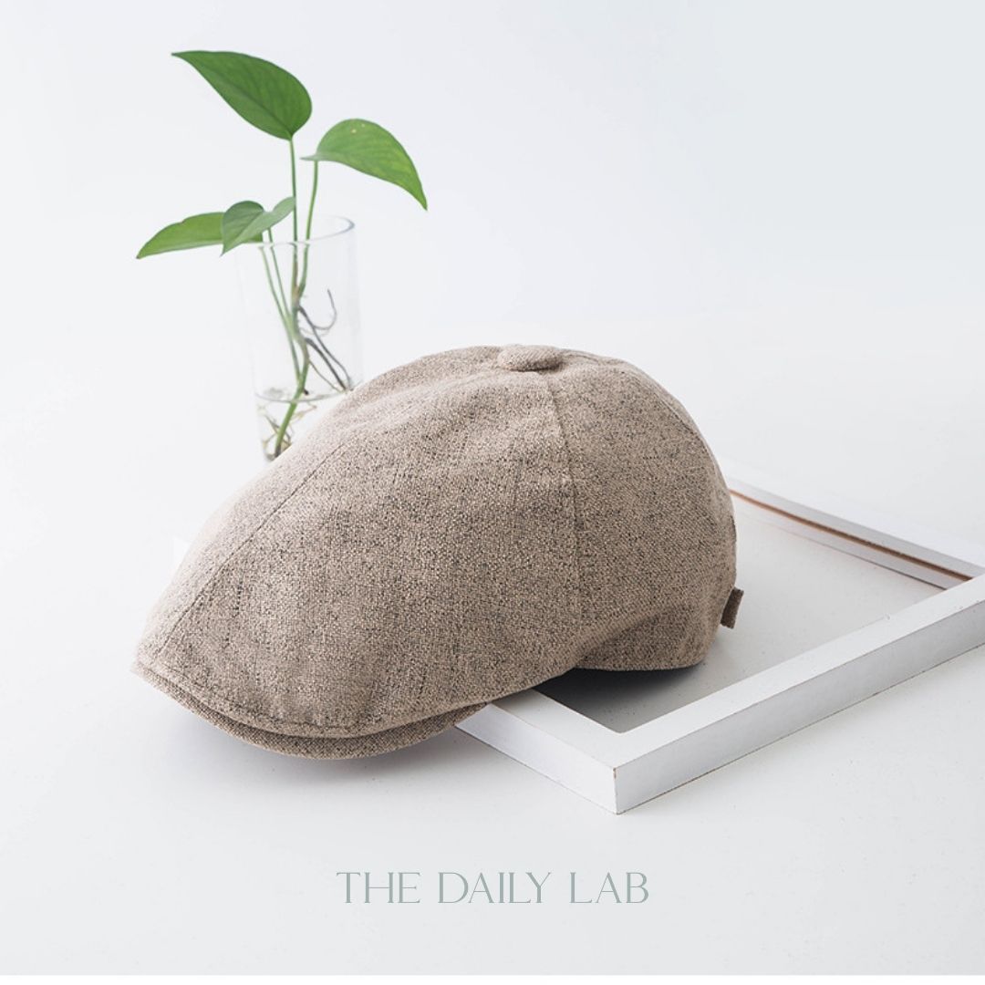 Casual Beret Hats in Khaki (Pre-Order)