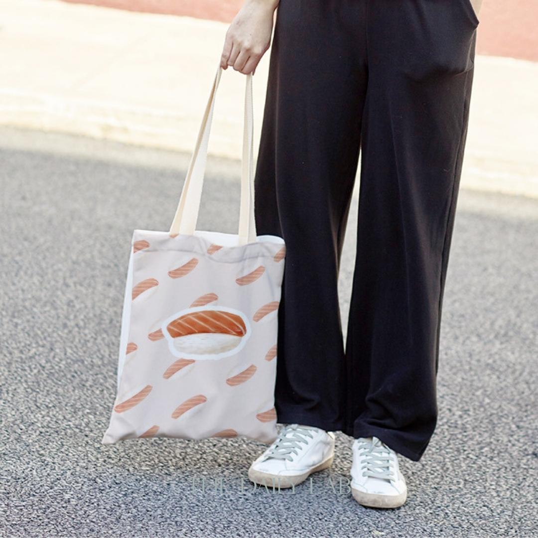 Salmon Sushi Canvas Bag (Pre-Order)