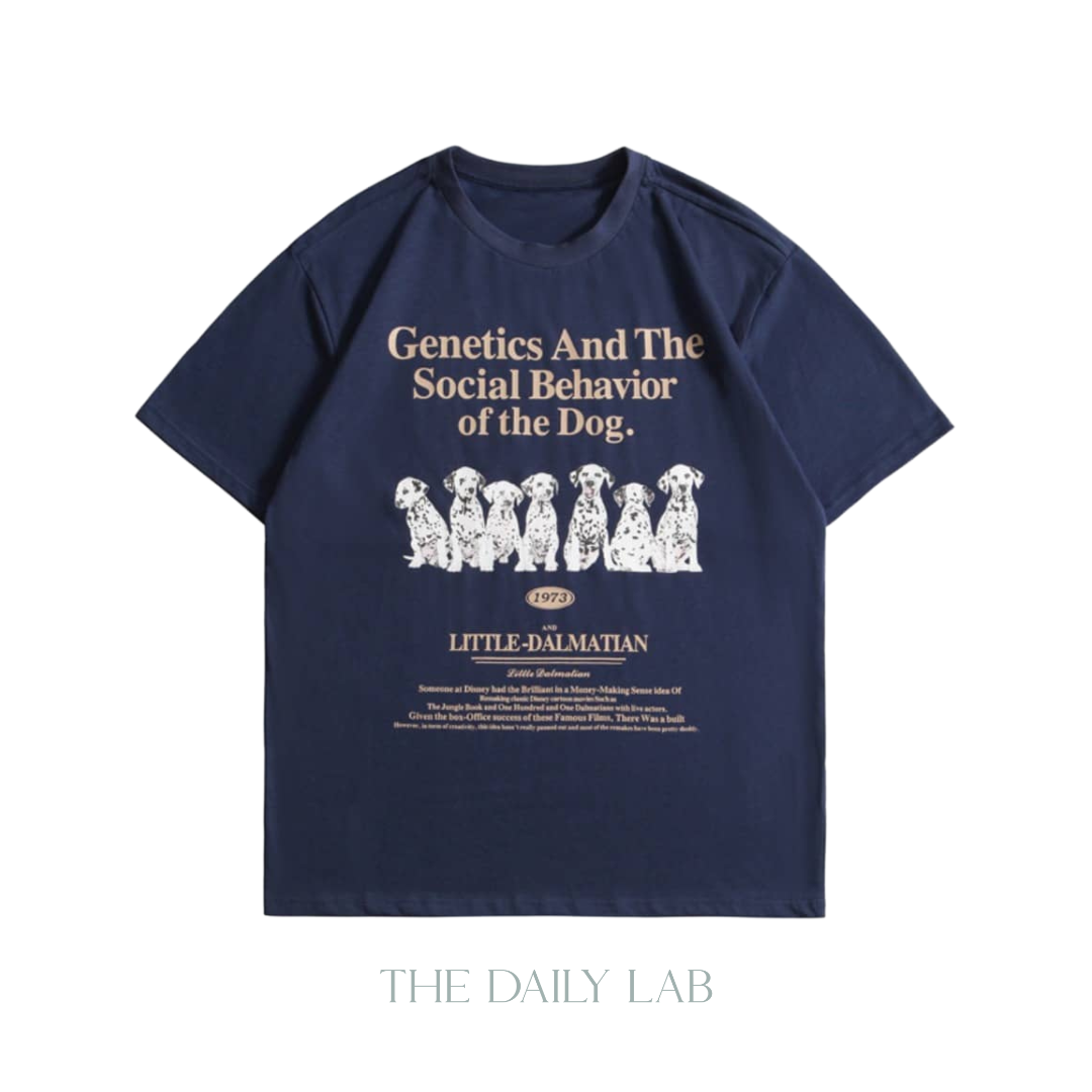 Social Behaviour Dog Oversized Tee