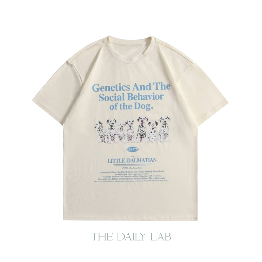 Social Behaviour Dog Oversized Tee