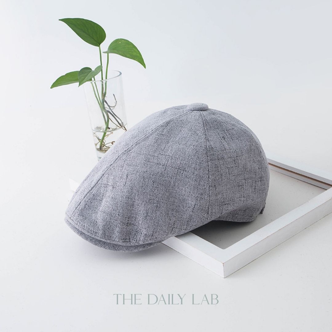 Casual Beret Hats in Grey (Pre-Order)