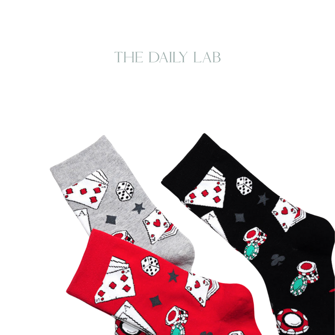 Poker Quarter Socks (Pre-Order)