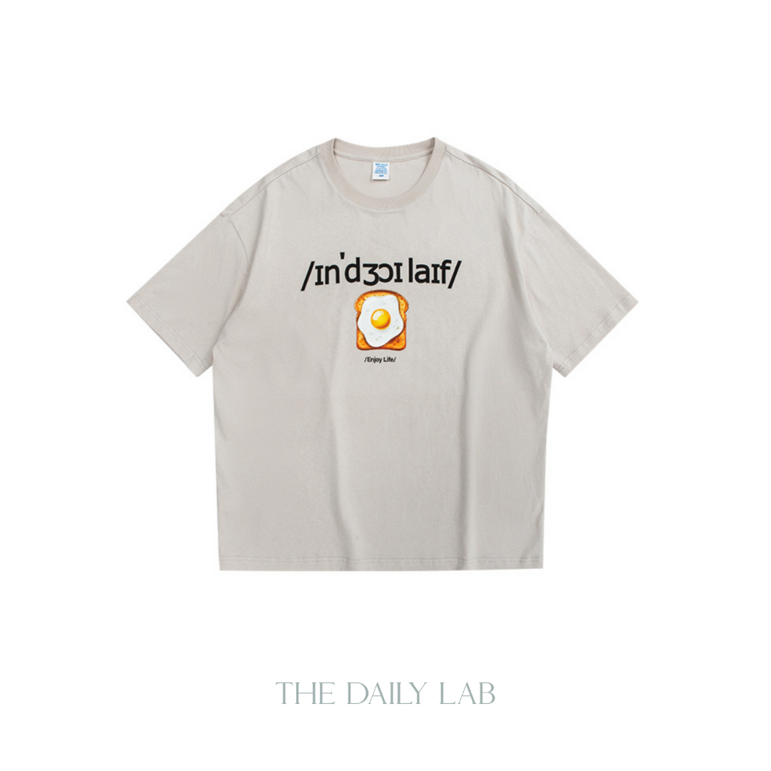 Egg Toast Oversized Tee