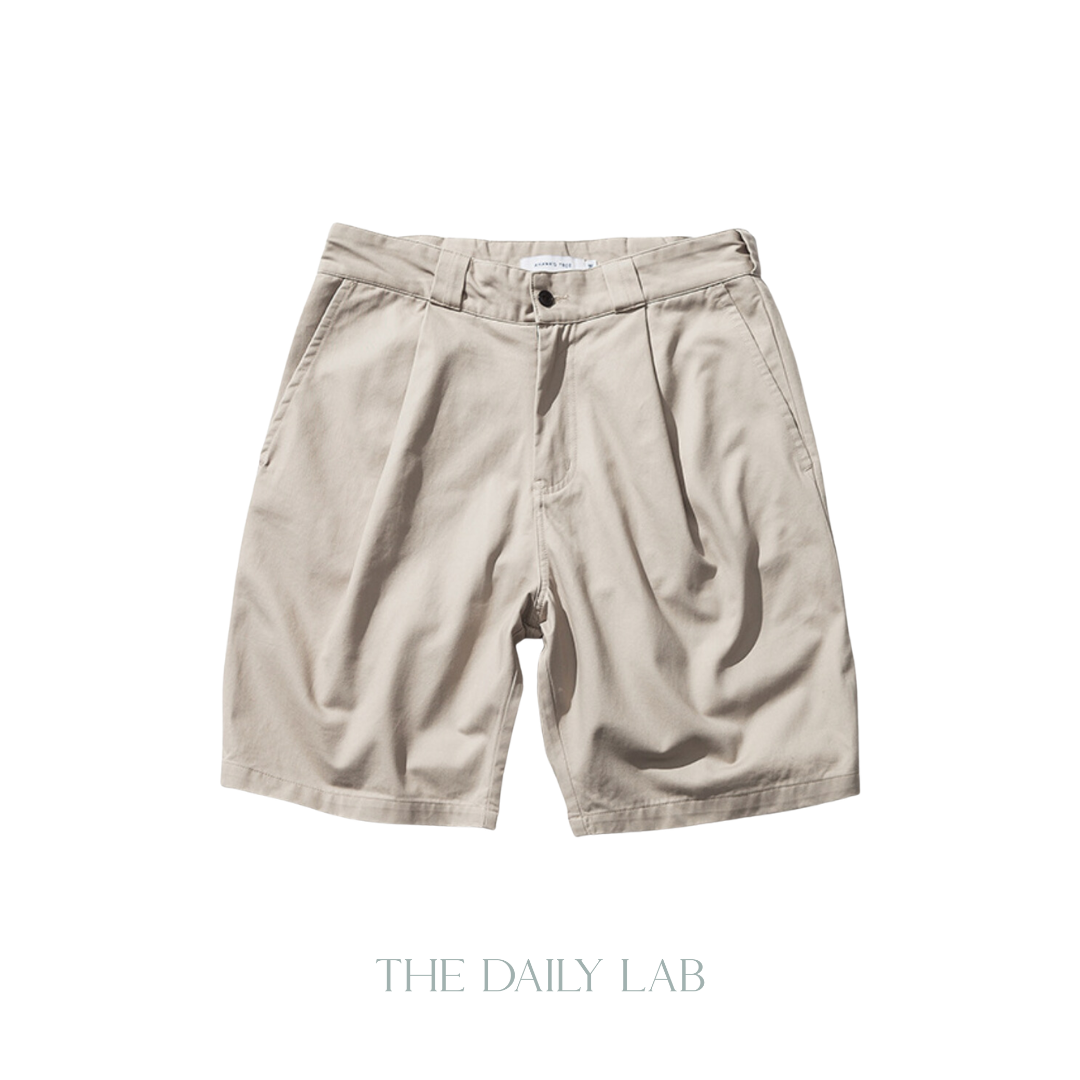 Casual Cotton Pants in Beige