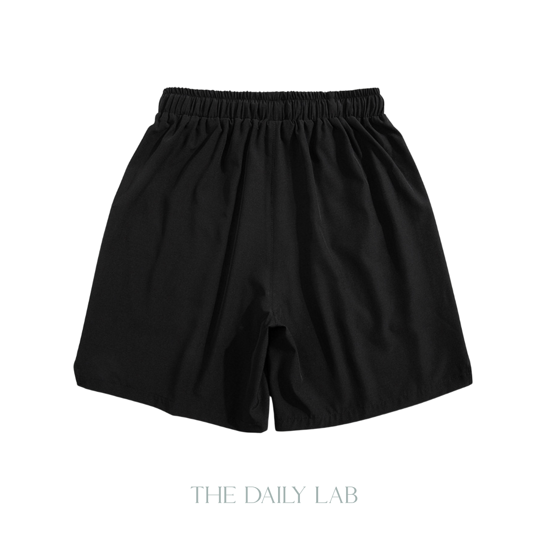 Drawstring Pocketed Shorts