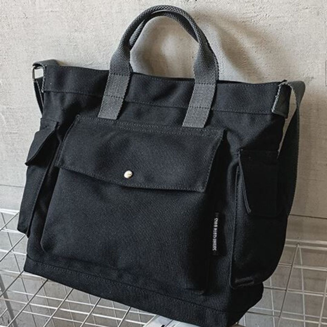 Black Canvas Bag (Pre-Order)