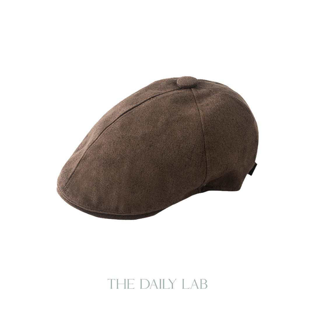 Casual Beret Hats in Brown (Pre-Order)