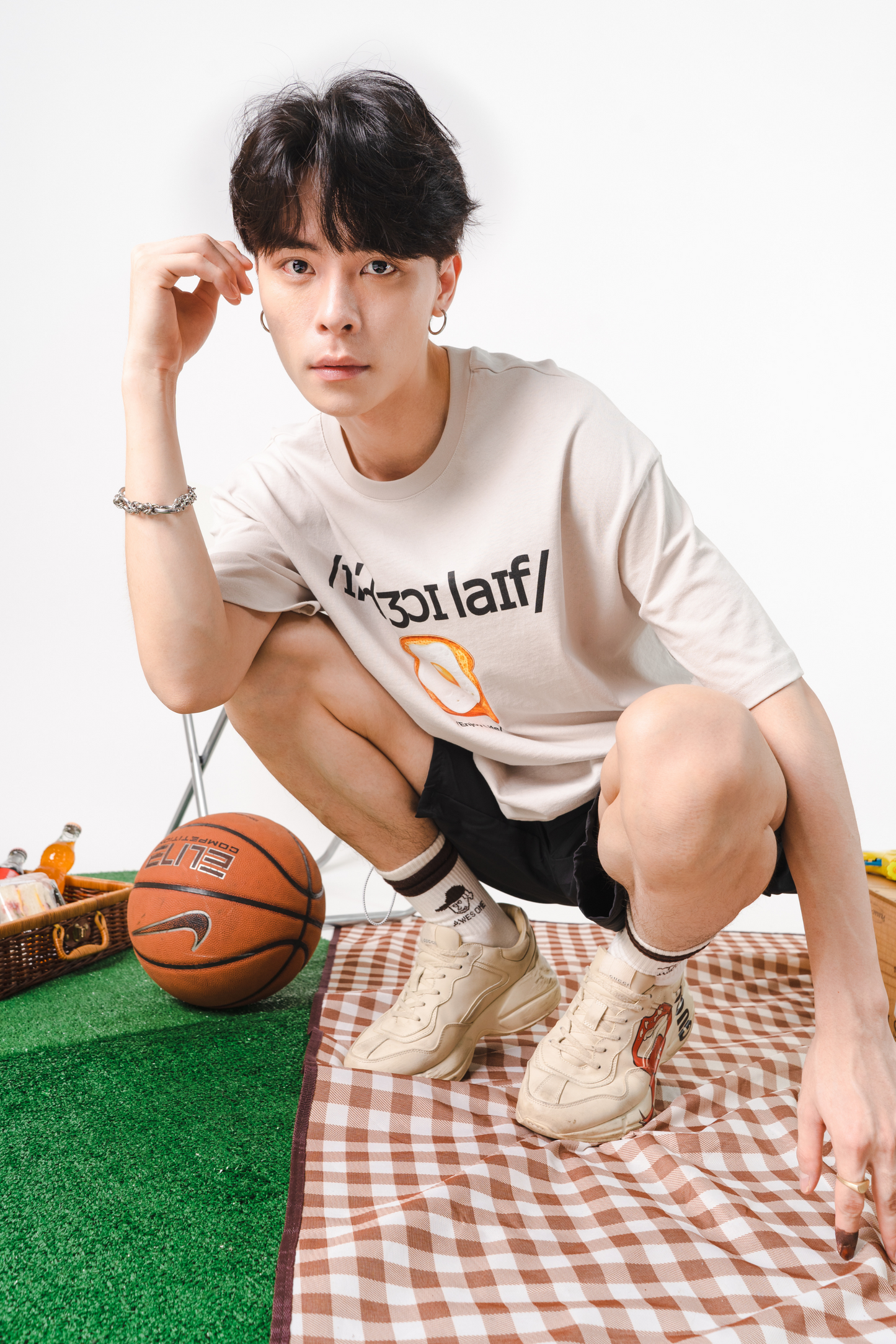 Egg Toast Oversized Tee
