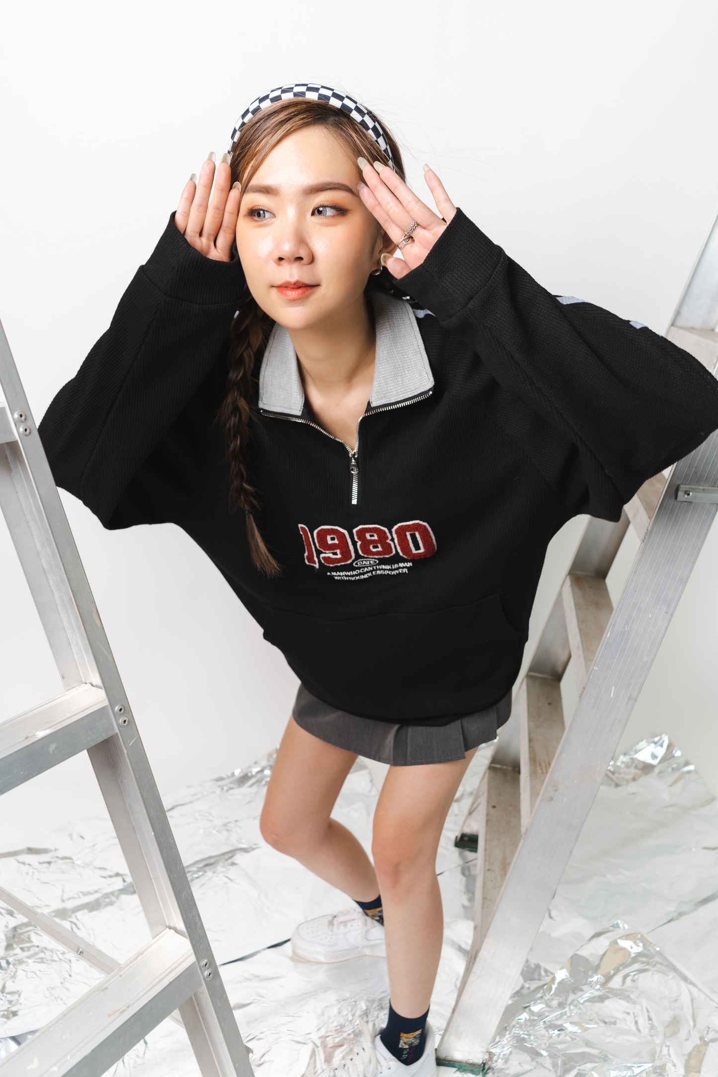 1980 Zip Up Sweater