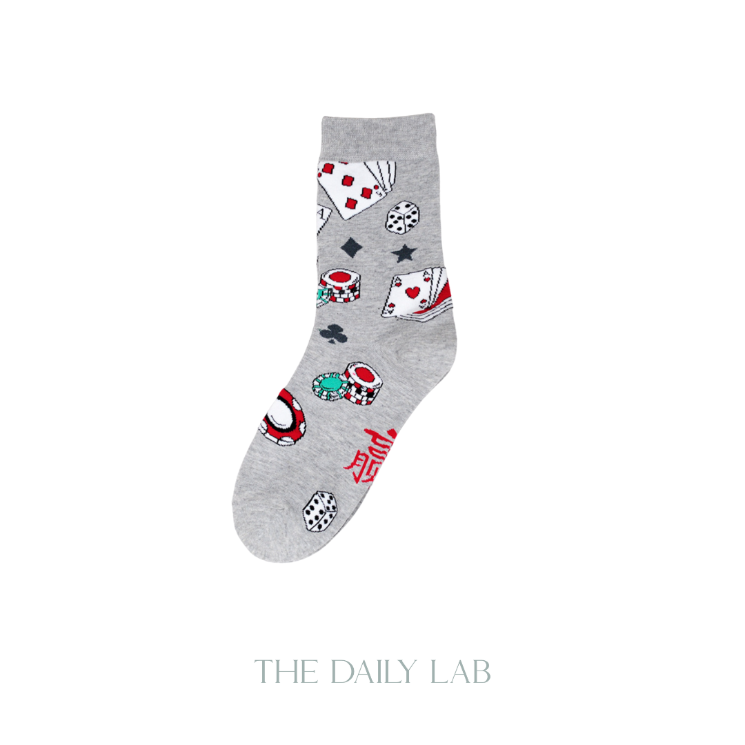 Poker Quarter Socks (Pre-Order)
