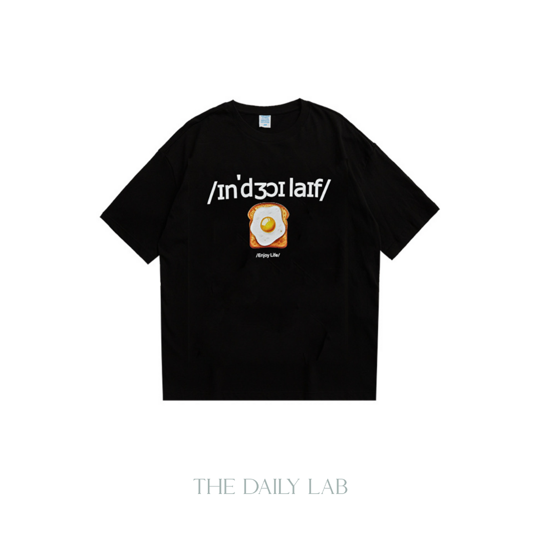 Egg Toast Oversized Tee
