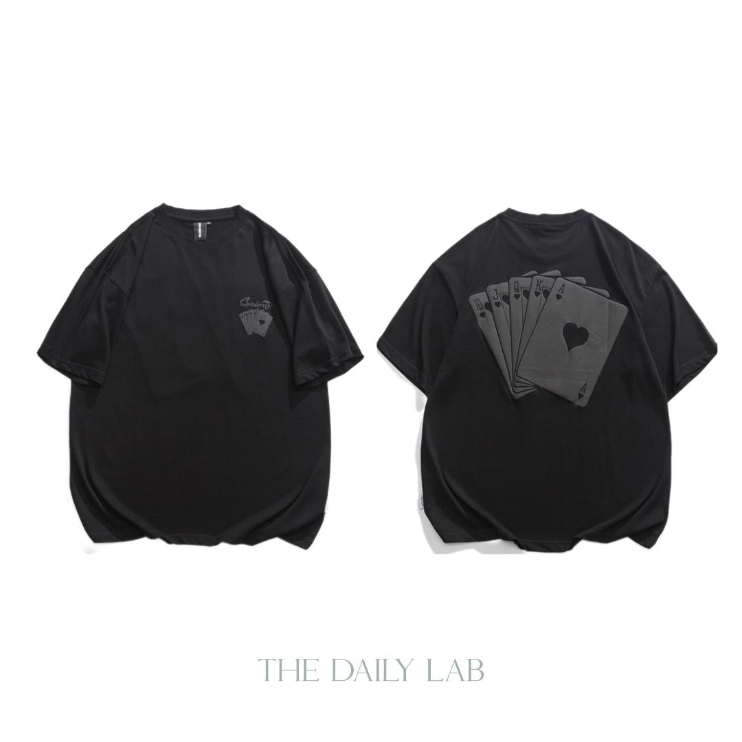 Mahjong Poker Oversized Tee (In-Stock)