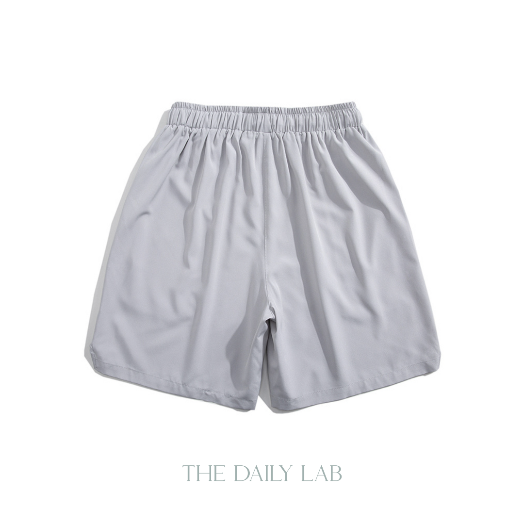 Drawstring Pocketed Shorts