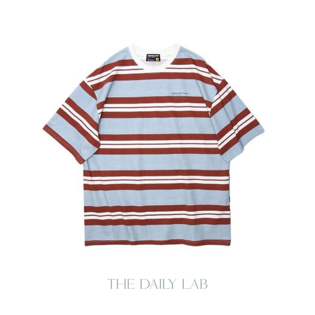 Senseless Oversized Striped Tee