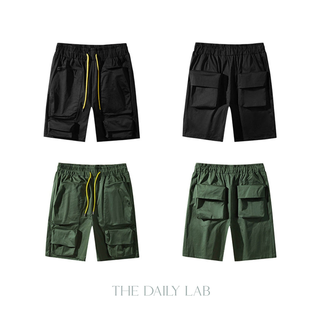 Pocketed Cargo Shorts