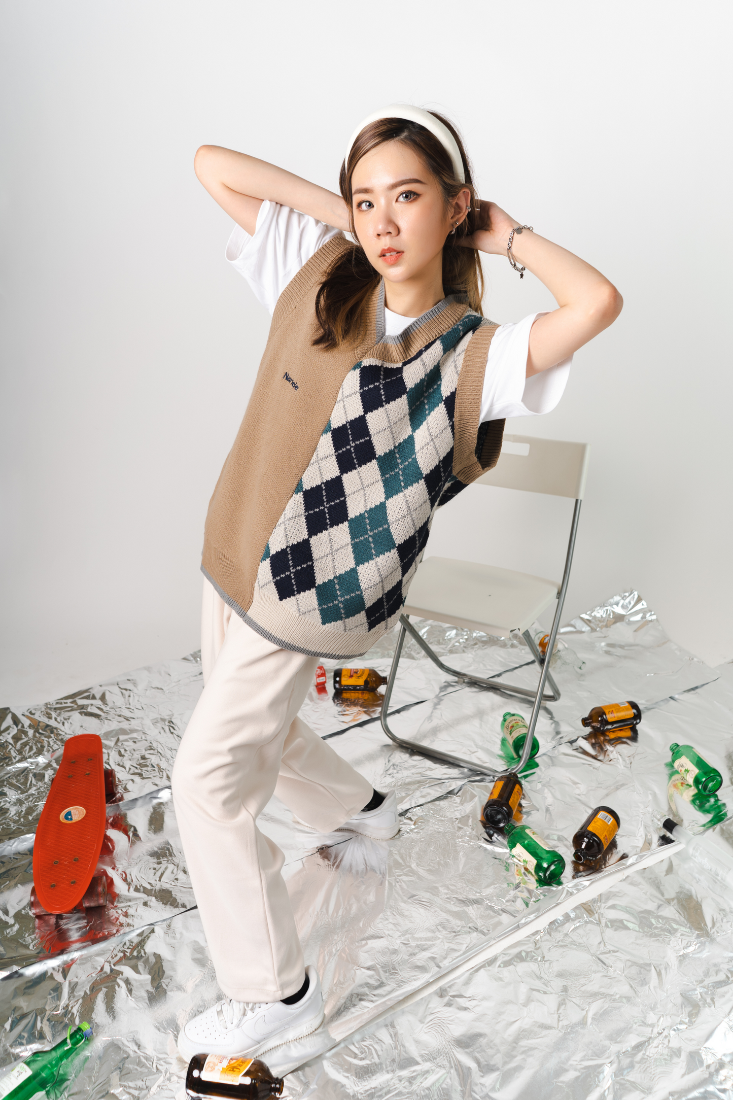Woolen Retro Long Pants