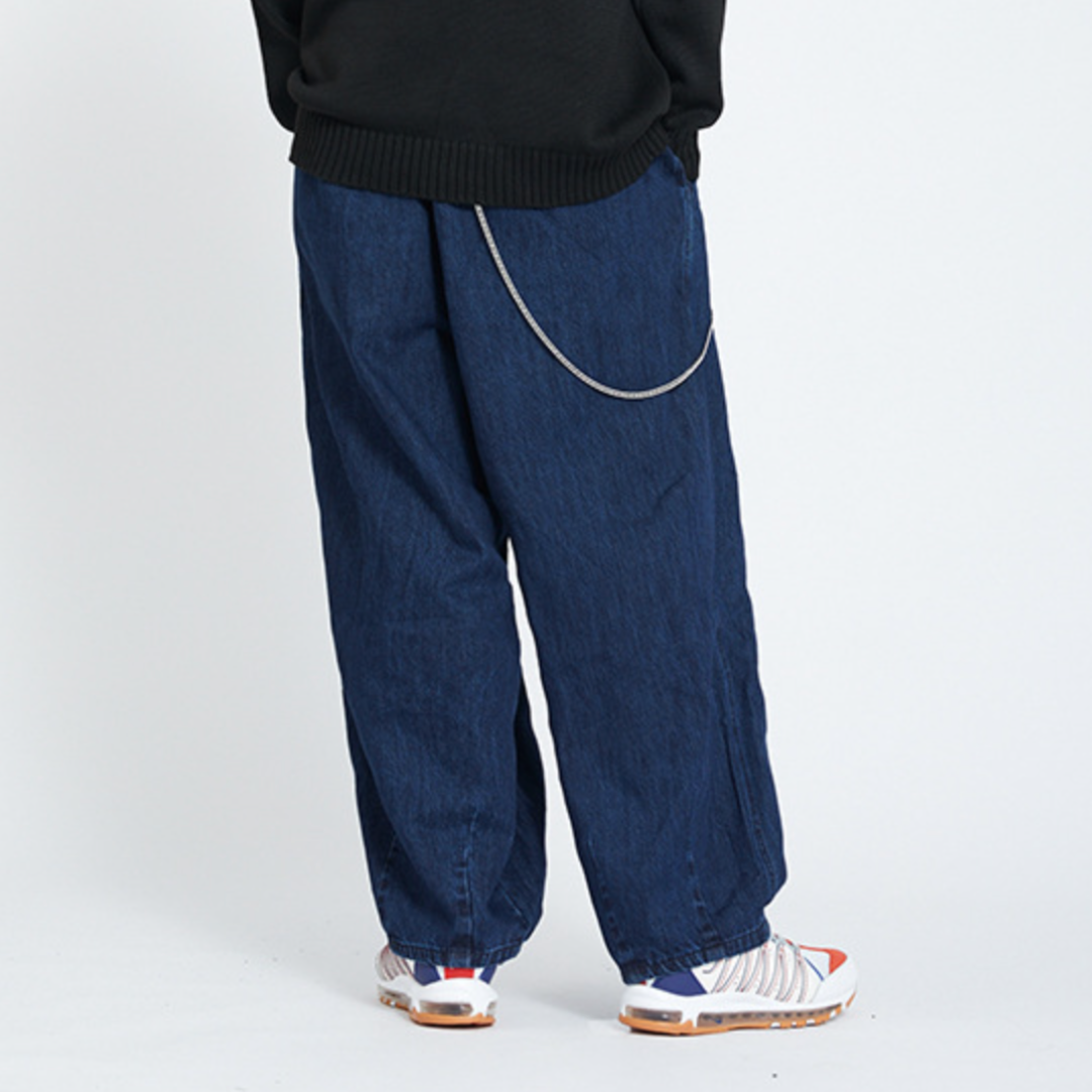 Vintage Denim Loose Pants