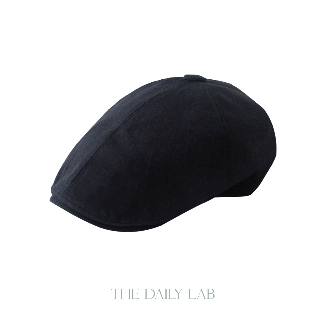 Casual Beret Hats in Black (Pre-Order)
