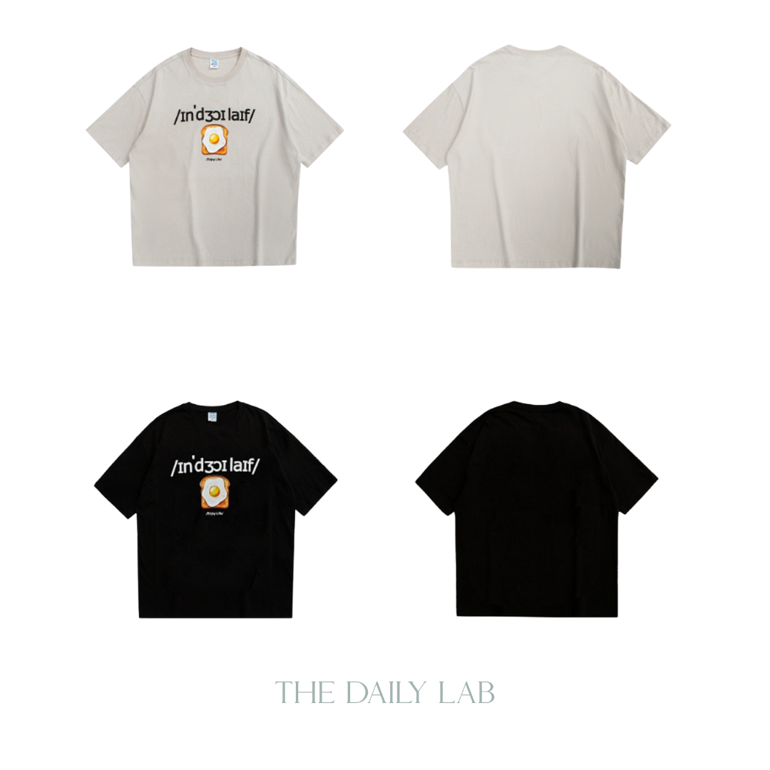 Egg Toast Oversized Tee