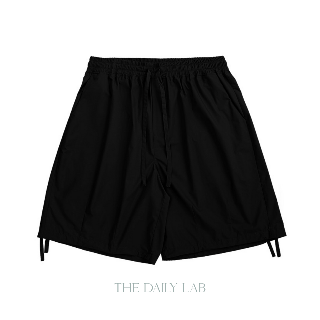 Drawstring Cargo Relaxed Shorts
