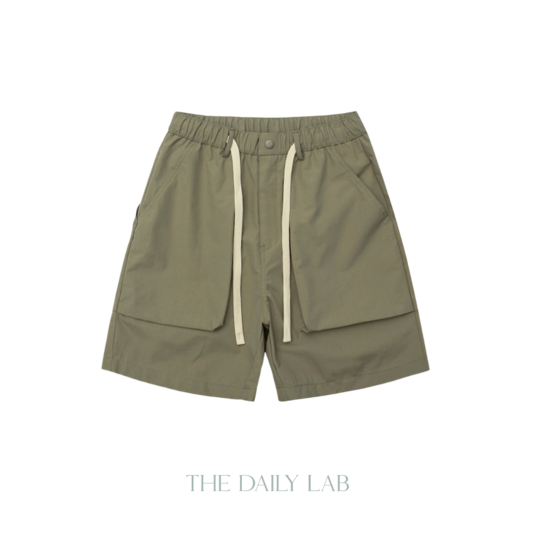 Oversized Pocketed Shorts