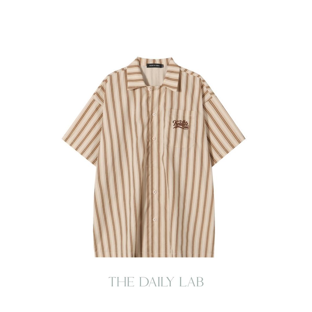 Striped Line Overshirt (In-Stock)