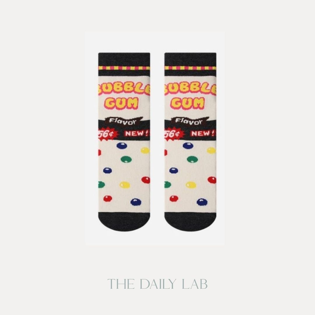 Food Fun Fair Quarter Socks (Pre-Order)