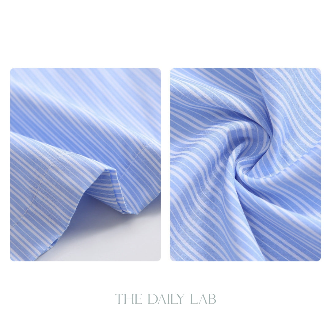 Puppy Vertical Stripe Overshirt