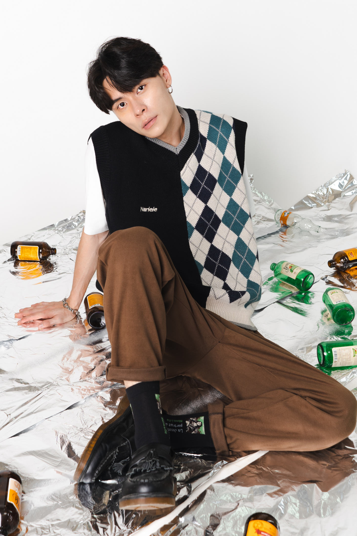 Woolen Retro Long Pants