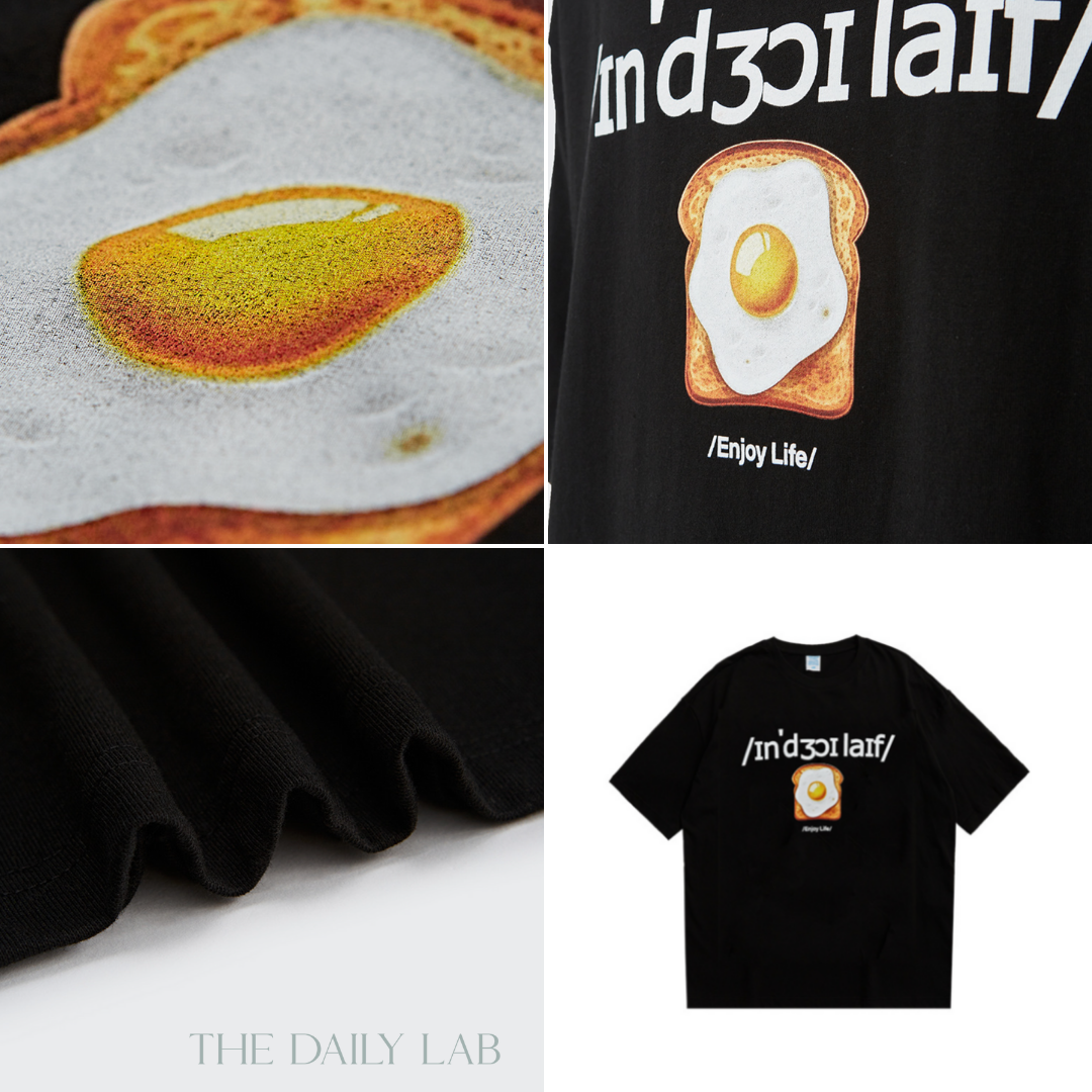 Egg Toast Oversized Tee